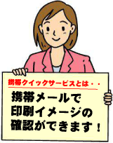 携帯で確認できる携帯クイックサービス 携帯で確認できる携帯クイックサービス